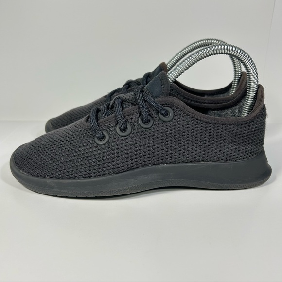 allbirds TR Tree Runners Jet Black (Black Sole) Comfort Running Shoes; Women’s 6 - Picture 3 of 15